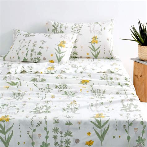 botanical bed sheets|botanical garden bedding collection.